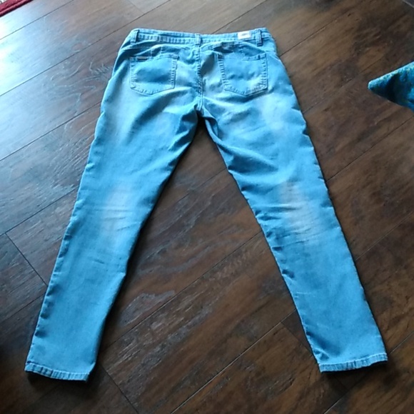 Skinny Stretch  Blue Jeans 13 Juniors 10/12 Women - Picture 4 of 9